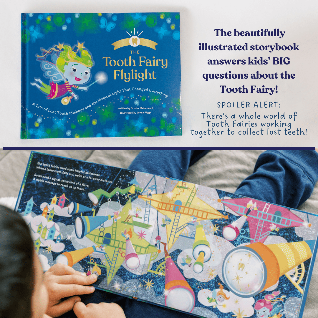 Tooth Fairy Book - Story of The Tooth Fairy Flylight - Tooth Fairy Flylight