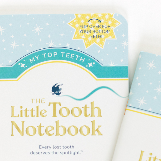 Extra Little Tooth Notebook - (1 is FREE WITH TOOTH FAIRY FLYLIGHT BUNDLE)