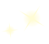 Graphic of two twinkle stars