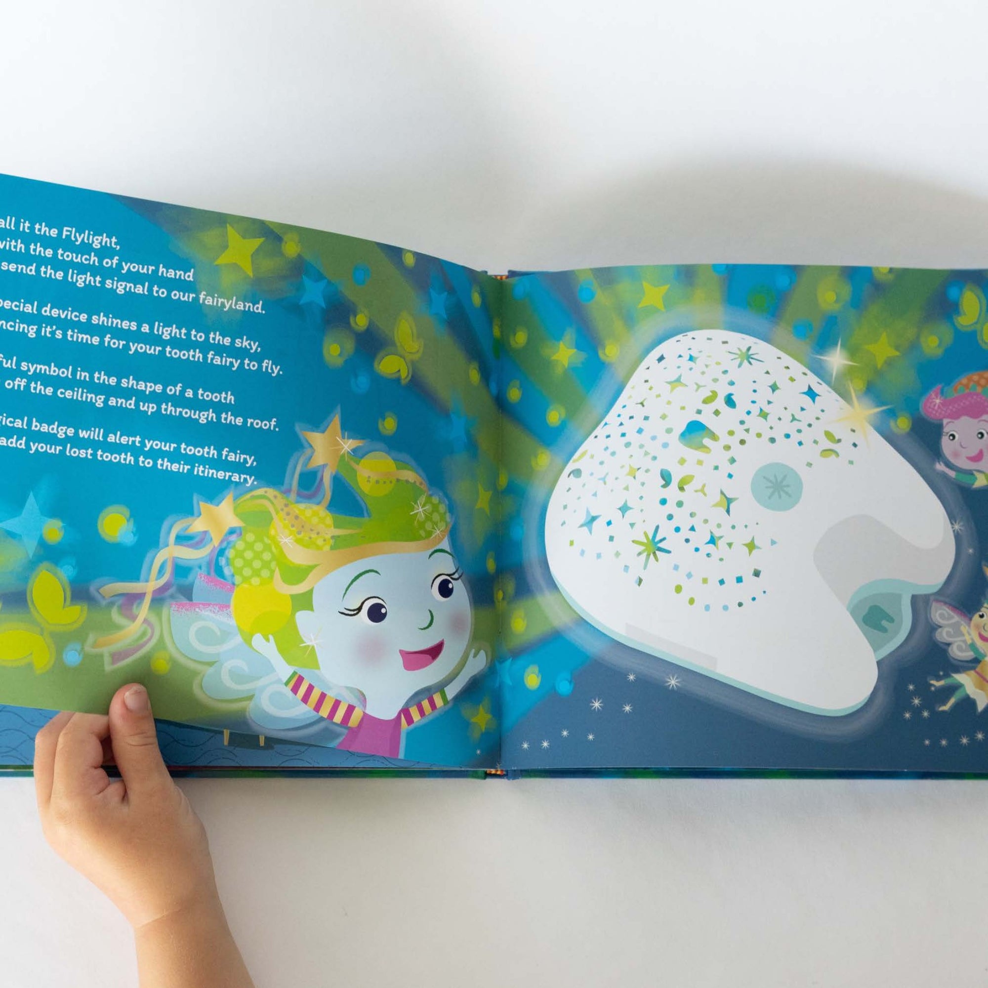 Tooth Fairy Box Set - Includes Flylight, Book, & Notebook - Tooth Fairy Flylight