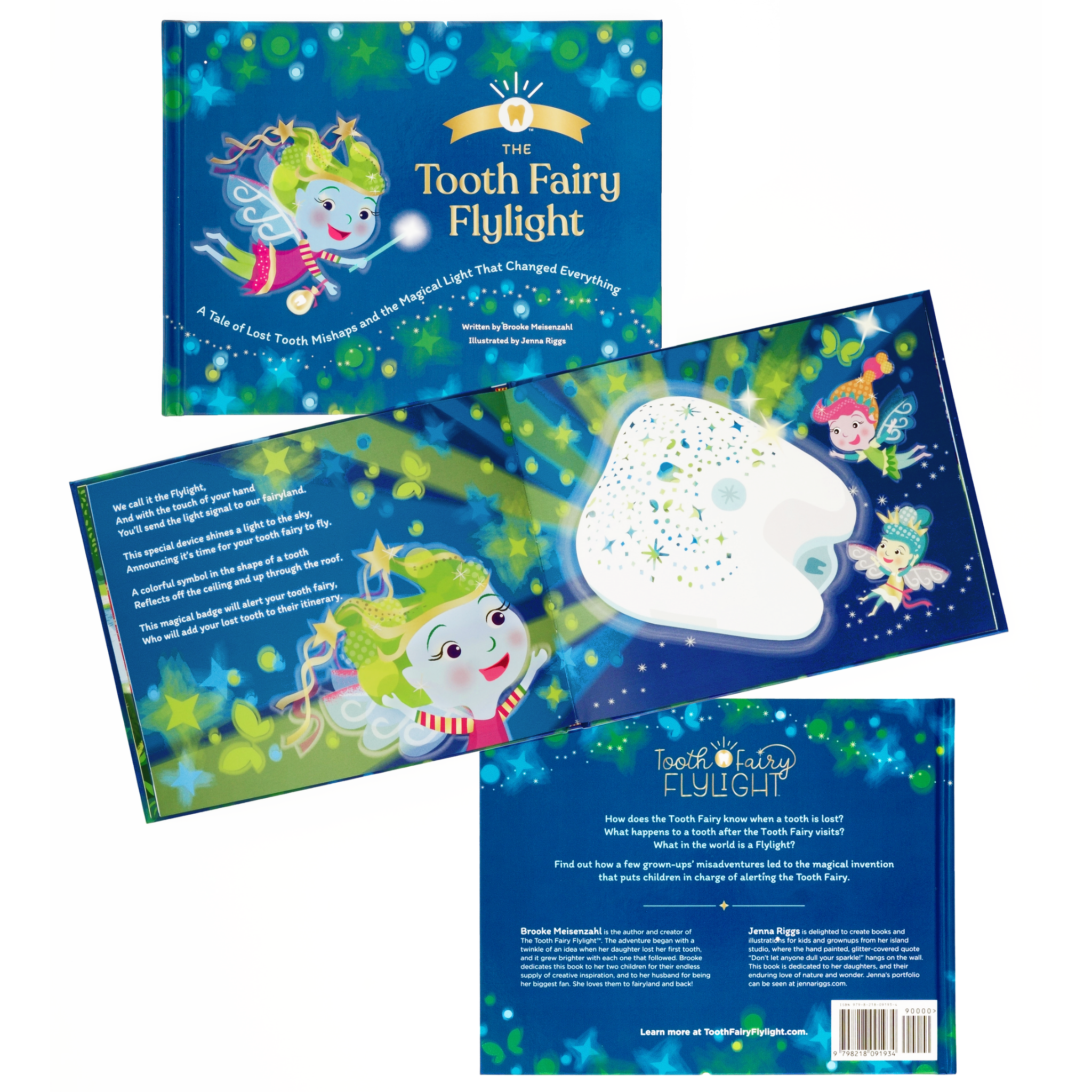 Tooth Fairy Book - Story of The Tooth Fairy Flylight