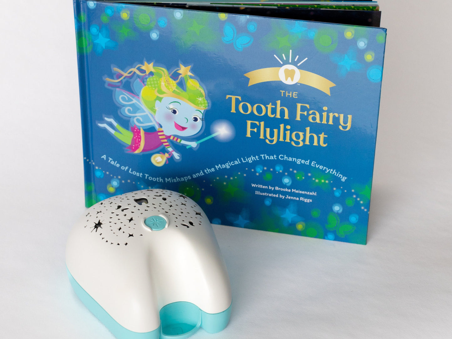 Tooth Fairy Flylight BUNDLE - Includes Boxed Set AND Little Tooth Notebook